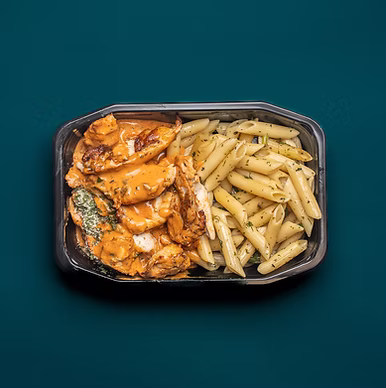 High-Protein Chicken Pasta